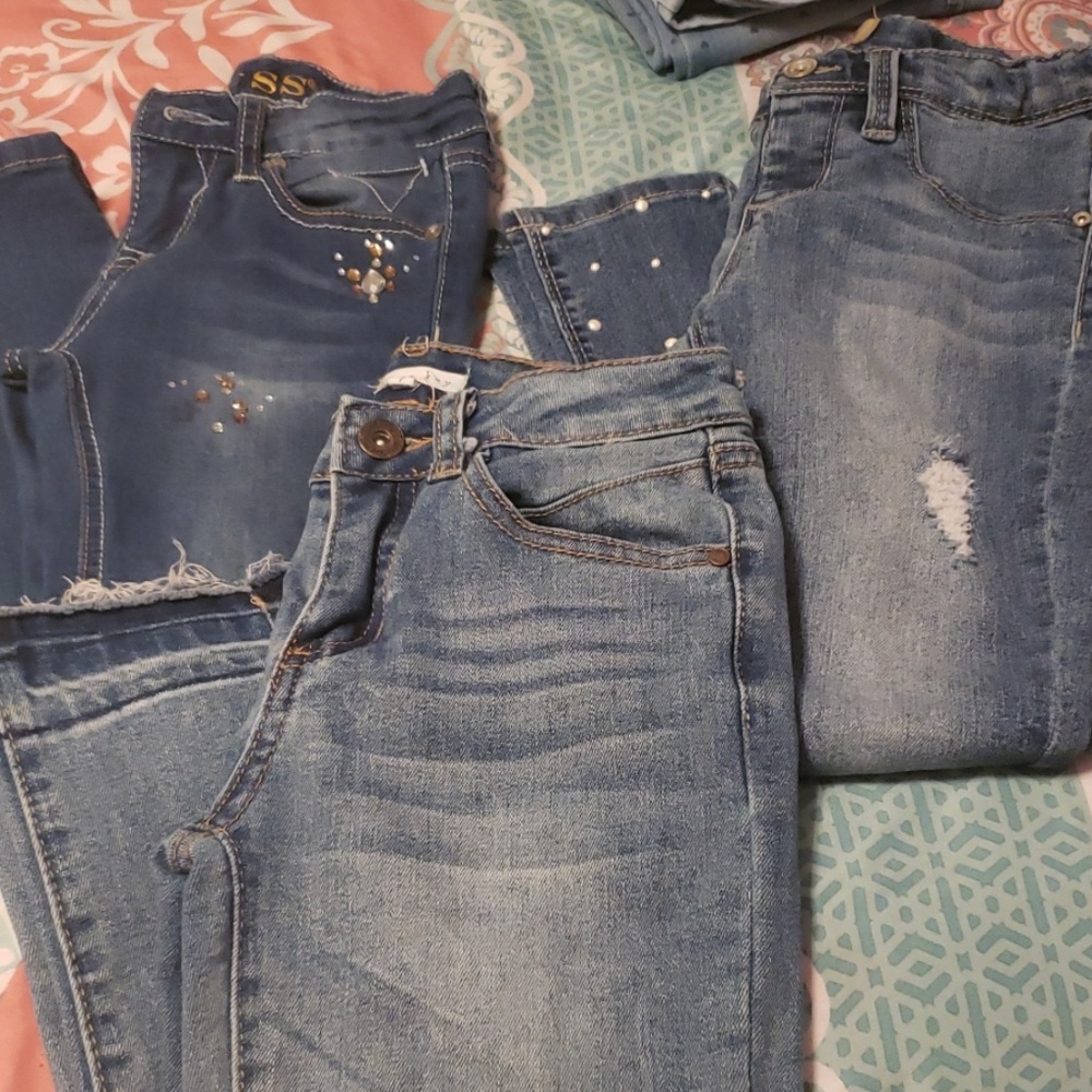 Girls size 7 jeans